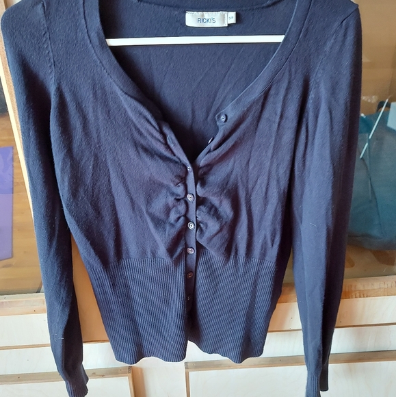 Dark navy sweater shirt - Picture 2 of 3